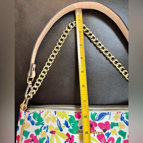 Nanette Lepore! Floral Shoulder Bag w/Chain- Tatianna Print - Picture 6 of 7